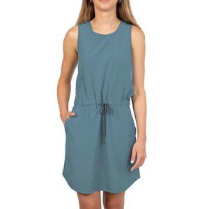 TILLEY Travel Dress Blue Women's XXL New with Tags